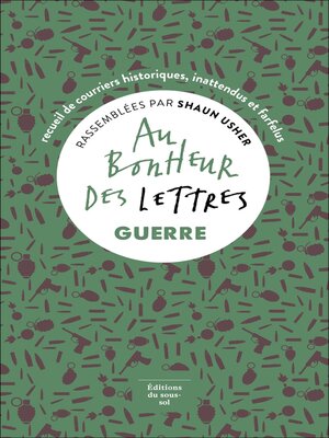 cover image of Au bonheur des lettres